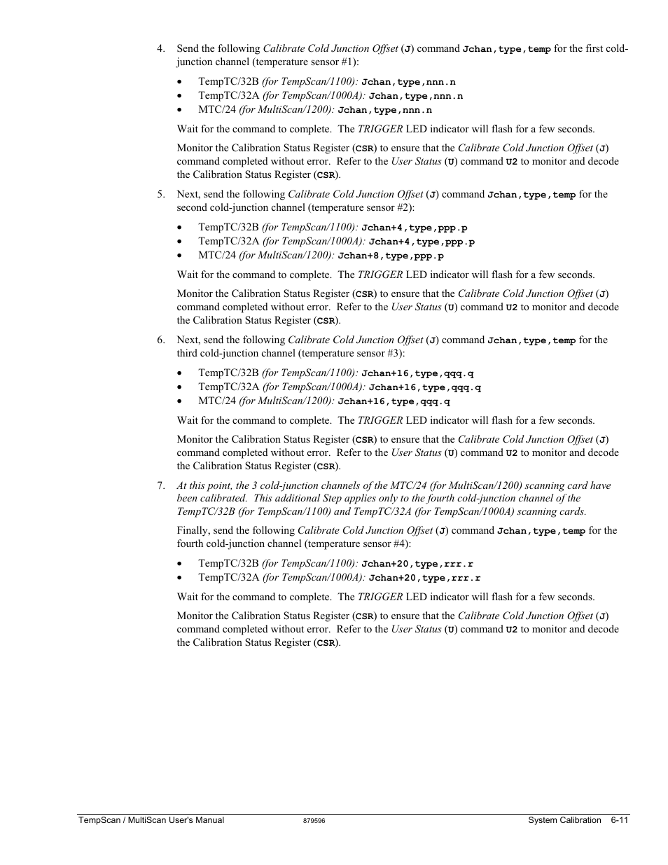 Measurement Computing TempScan/1100 User Manual | Page 127 / 306