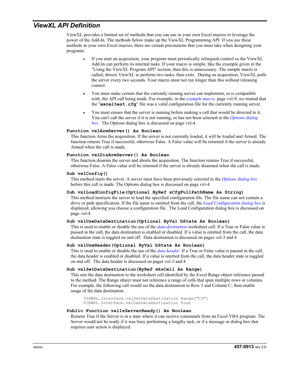 Viewxl api definition | Measurement Computing TempScan/1100 User Manual | Page 193 / 306