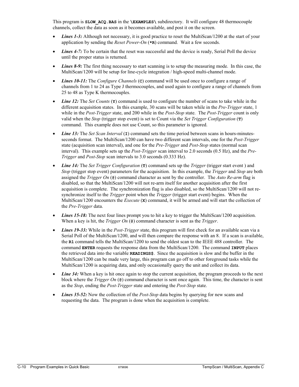 Measurement Computing TempScan/1100 User Manual | Page 280 / 306