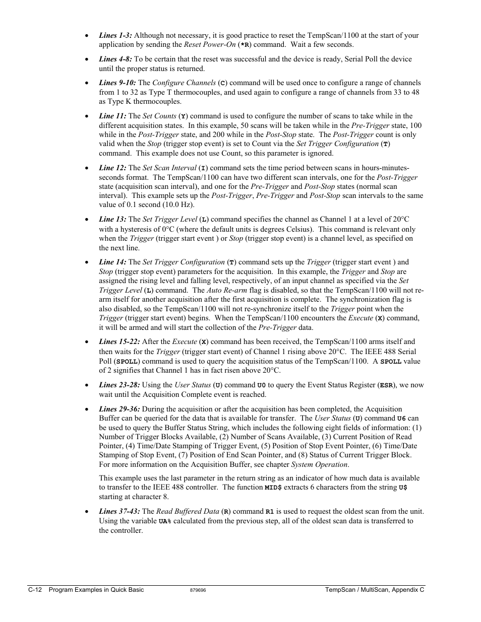 Measurement Computing TempScan/1100 User Manual | Page 282 / 306