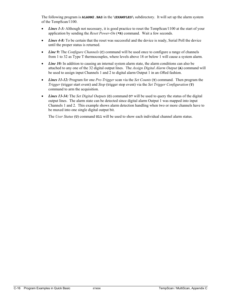 Measurement Computing TempScan/1100 User Manual | Page 286 / 306