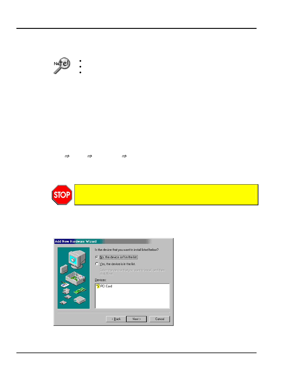 Windows me users, Software installation, Windows | Me …… 3-8, Windows me users …… 3-8 | Measurement Computing Personal488 rev.1.0 User Manual | Page 18 / 40