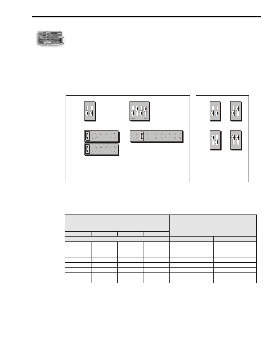 At488 configurations, Configuring the at488 interface i/o base address, Selected i/o base address | Register, At488 configurations …… 4-3 | Measurement Computing Personal488 rev.1.0 User Manual | Page 29 / 40