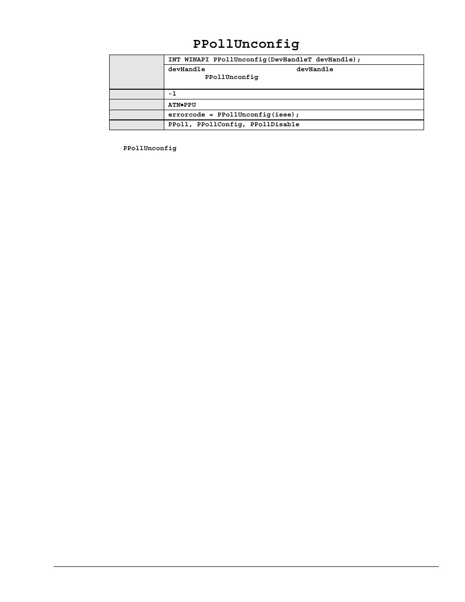 Ppollunconfig | Measurement Computing Personal488 rev.3.0 User Manual | Page 112 / 150