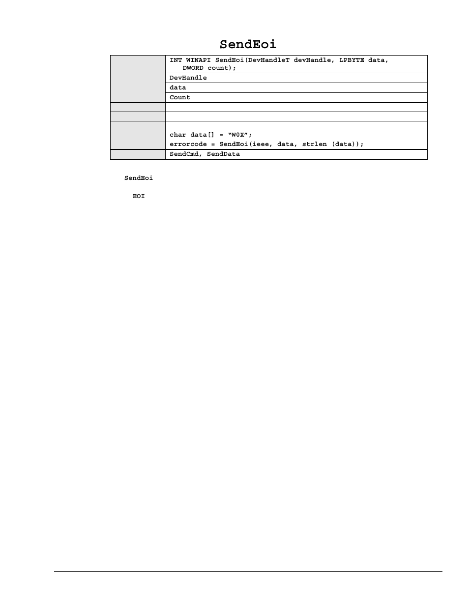 Sendeoi | Measurement Computing Personal488 rev.3.0 User Manual | Page 119 / 150