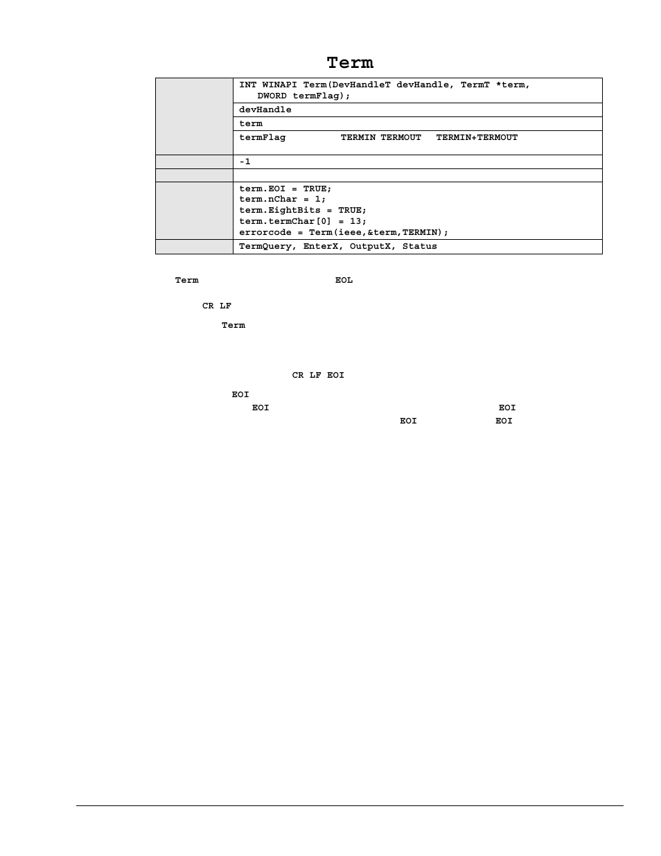 Term | Measurement Computing Personal488 rev.3.0 User Manual | Page 124 / 150