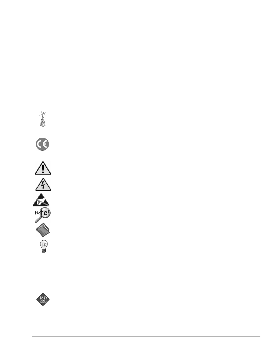 Warranty, Warnings, cautions, notes and tips | Measurement Computing Personal488 rev.3.0 User Manual | Page 3 / 150