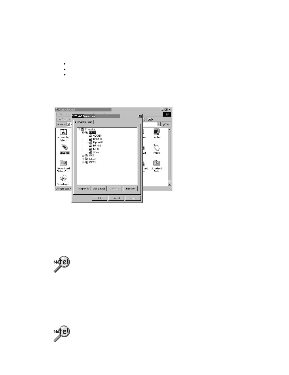 External devices, Configuration parameters | Measurement Computing Personal488 rev.3.0 User Manual | Page 56 / 150