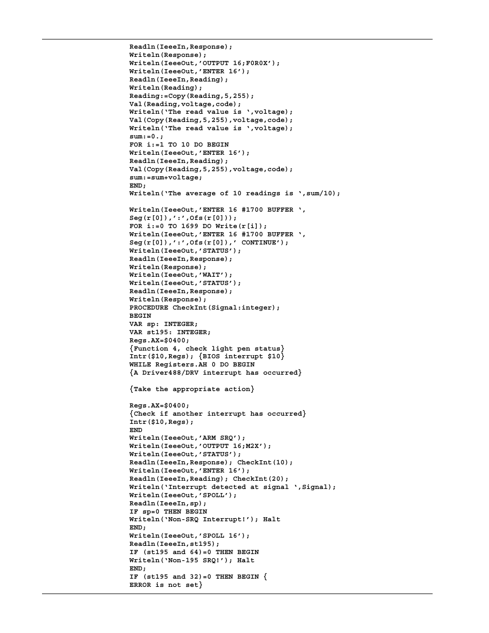 Measurement Computing Personal488 rev.3.0 For DOS & Windows 3.Xi User Manual | Page 105 / 400