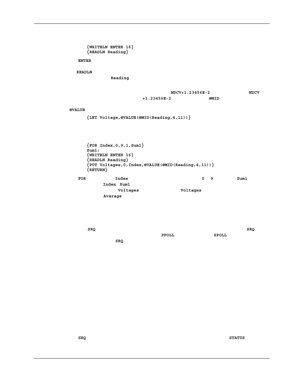 Taking readings, Interrupt handling | Measurement Computing Personal488 rev.3.0 For DOS & Windows 3.Xi User Manual | Page 108 / 400