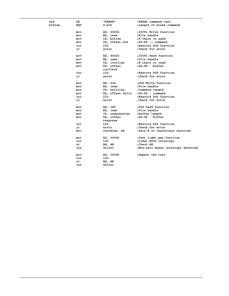 Measurement Computing Personal488 rev.3.0 For DOS & Windows 3.Xi User Manual | Page 119 / 400
