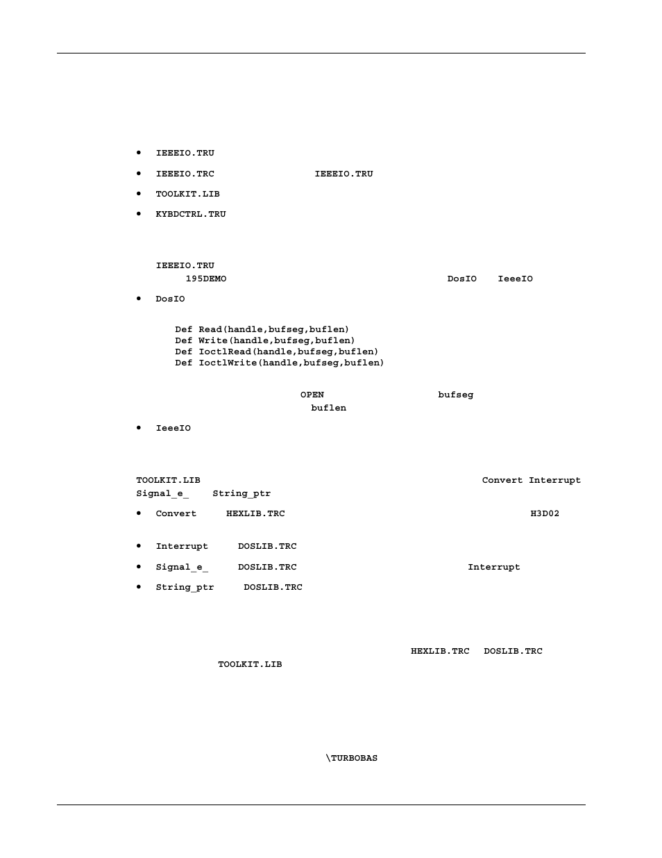 True basic, Turbo basic | Measurement Computing Personal488 rev.3.0 For DOS & Windows 3.Xi User Manual | Page 123 / 400