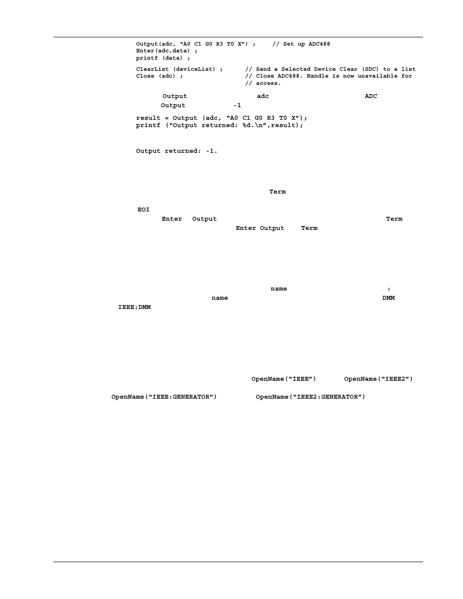 Extensions for multiple interfaces | Measurement Computing Personal488 rev.3.0 For DOS & Windows 3.Xi User Manual | Page 160 / 400