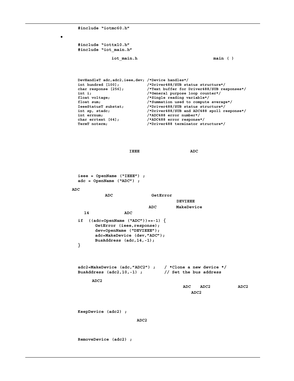 Establishing communications | Measurement Computing Personal488 rev.3.0 For DOS & Windows 3.Xi User Manual | Page 167 / 400