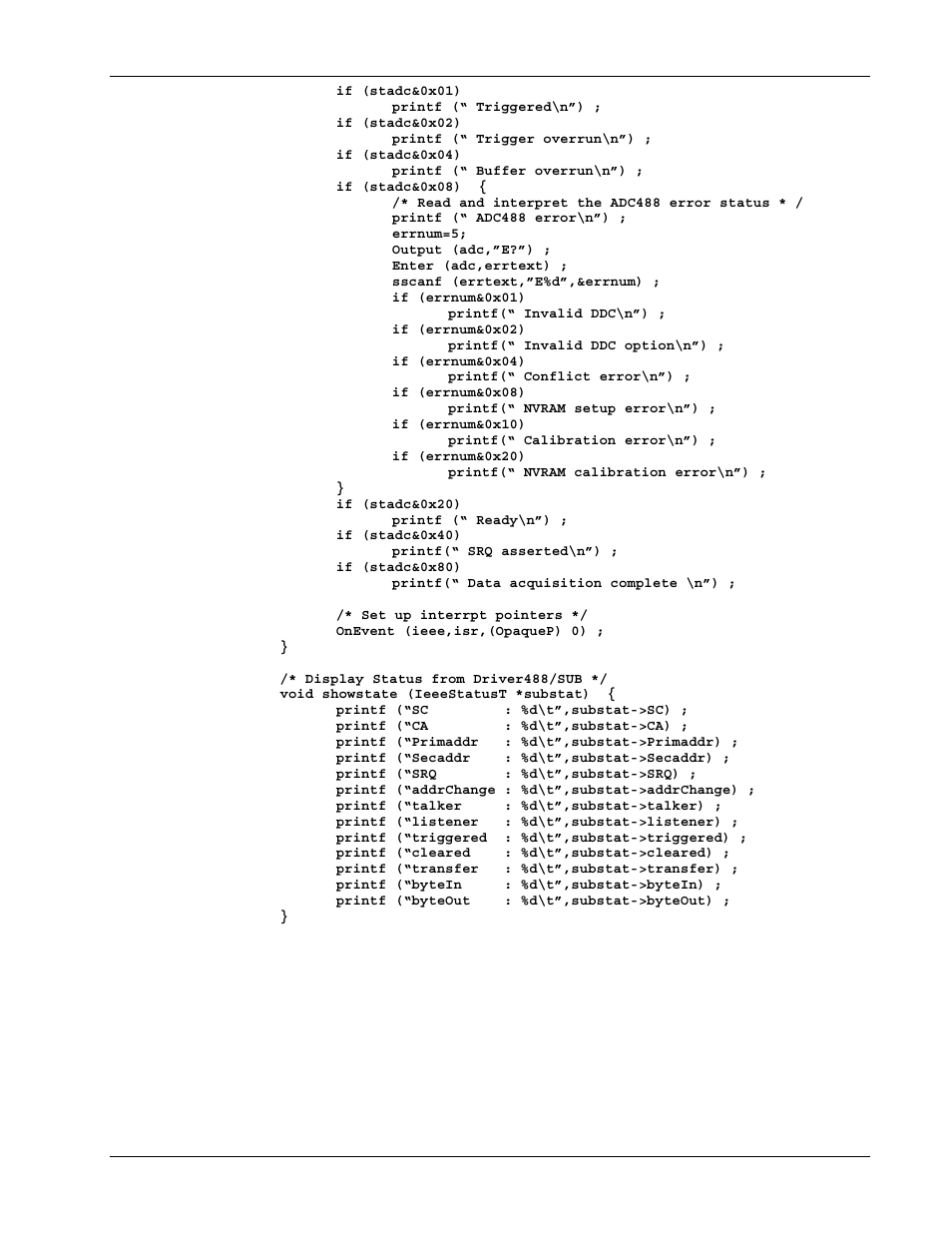 Command summary | Measurement Computing Personal488 rev.3.0 For DOS & Windows 3.Xi User Manual | Page 174 / 400