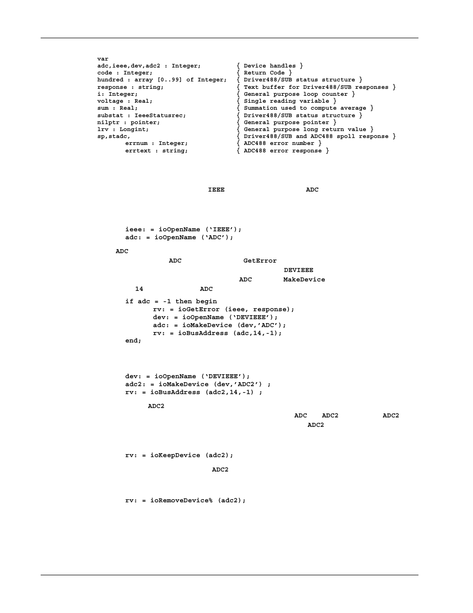Establishing communications | Measurement Computing Personal488 rev.3.0 For DOS & Windows 3.Xi User Manual | Page 183 / 400
