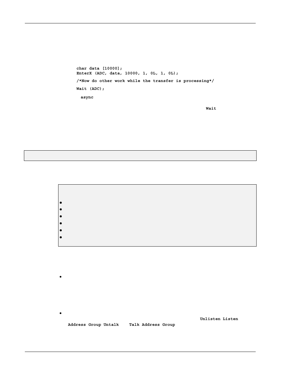 Operating modes, 9i. operating modes, Asynchronous transfers | Introduction | Measurement Computing Personal488 rev.3.0 For DOS & Windows 3.Xi User Manual | Page 193 / 400