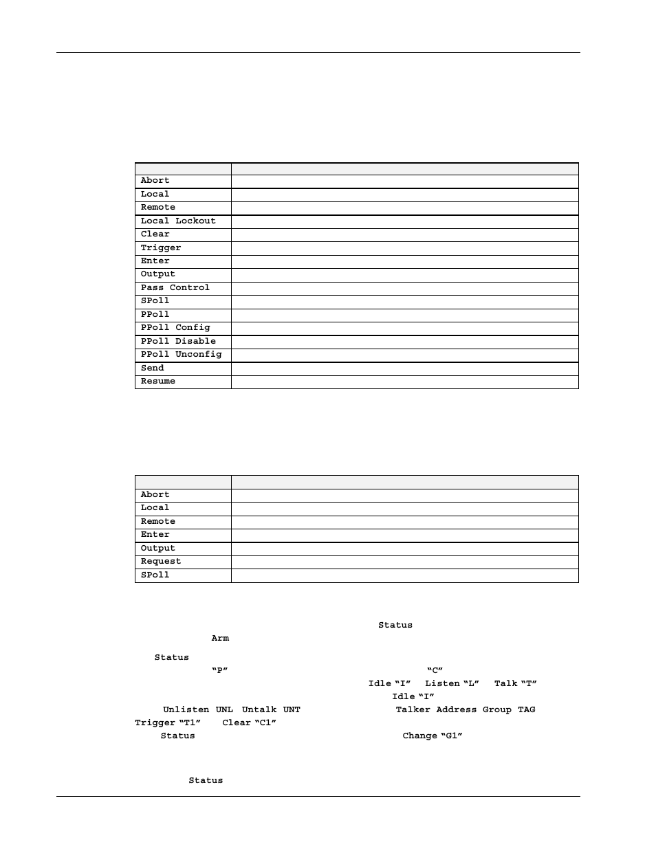 System controller mode, System controller, not active controller mode | Measurement Computing Personal488 rev.3.0 For DOS & Windows 3.Xi User Manual | Page 195 / 400