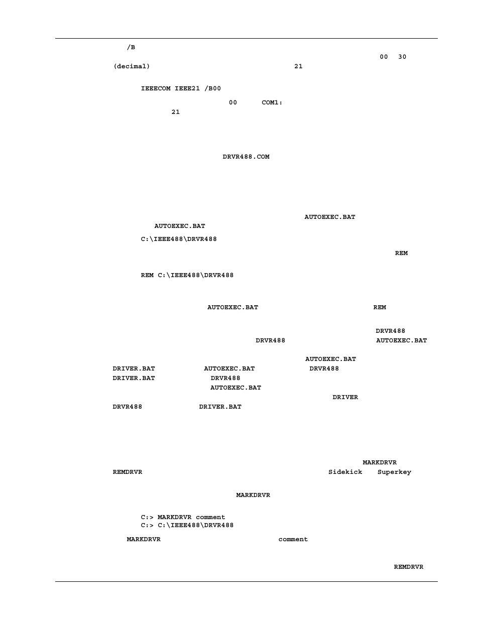 Removal & reinstallation | Measurement Computing Personal488 rev.3.0 For DOS & Windows 3.Xi User Manual | Page 200 / 400