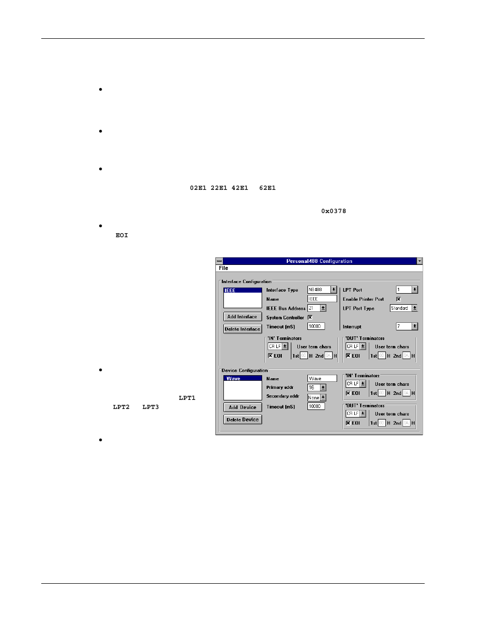Measurement Computing Personal488 rev.3.0 For DOS & Windows 3.Xi User Manual | Page 213 / 400