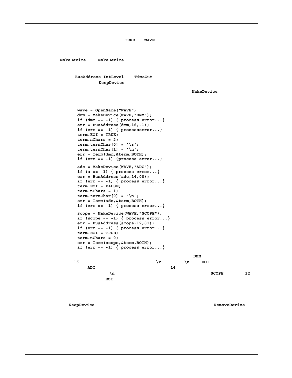 Measurement Computing Personal488 rev.3.0 For DOS & Windows 3.Xi User Manual | Page 219 / 400