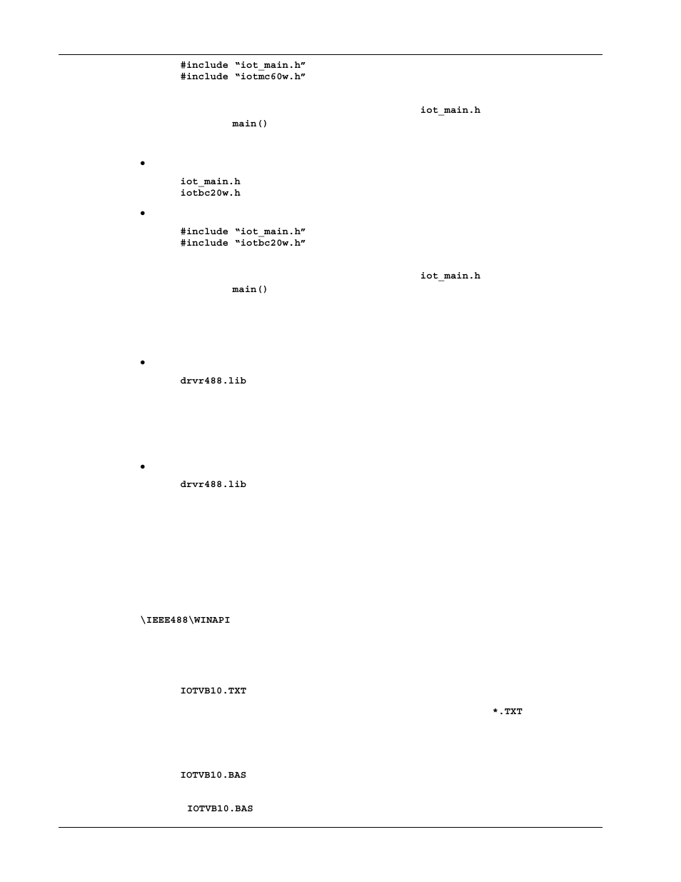 Visual basic | Measurement Computing Personal488 rev.3.0 For DOS & Windows 3.Xi User Manual | Page 223 / 400