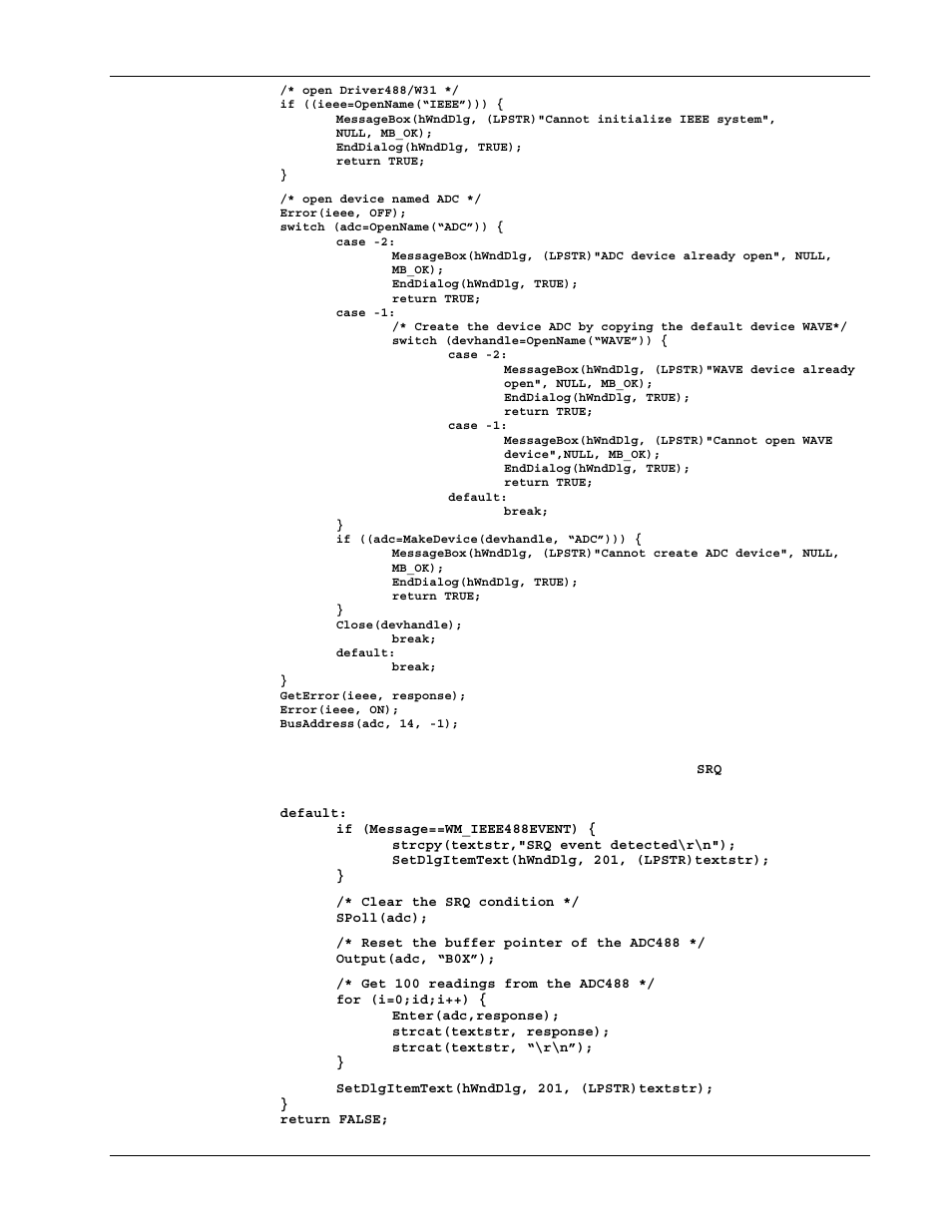 Measurement Computing Personal488 rev.3.0 For DOS & Windows 3.Xi User Manual | Page 228 / 400