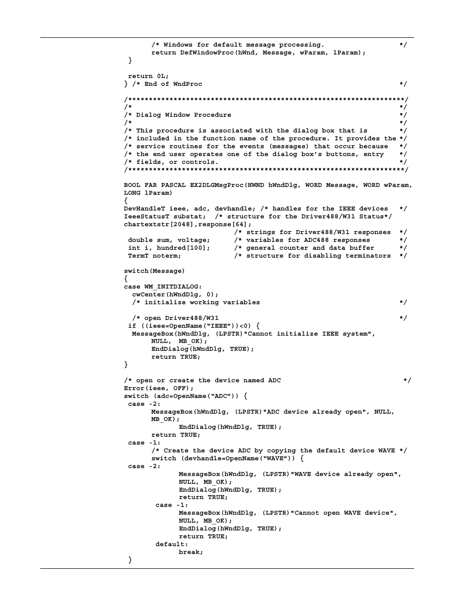 Measurement Computing Personal488 rev.3.0 For DOS & Windows 3.Xi User Manual | Page 235 / 400