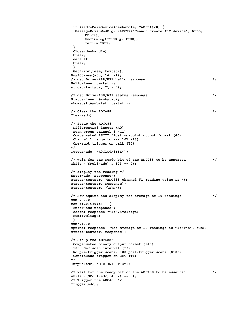 Measurement Computing Personal488 rev.3.0 For DOS & Windows 3.Xi User Manual | Page 236 / 400