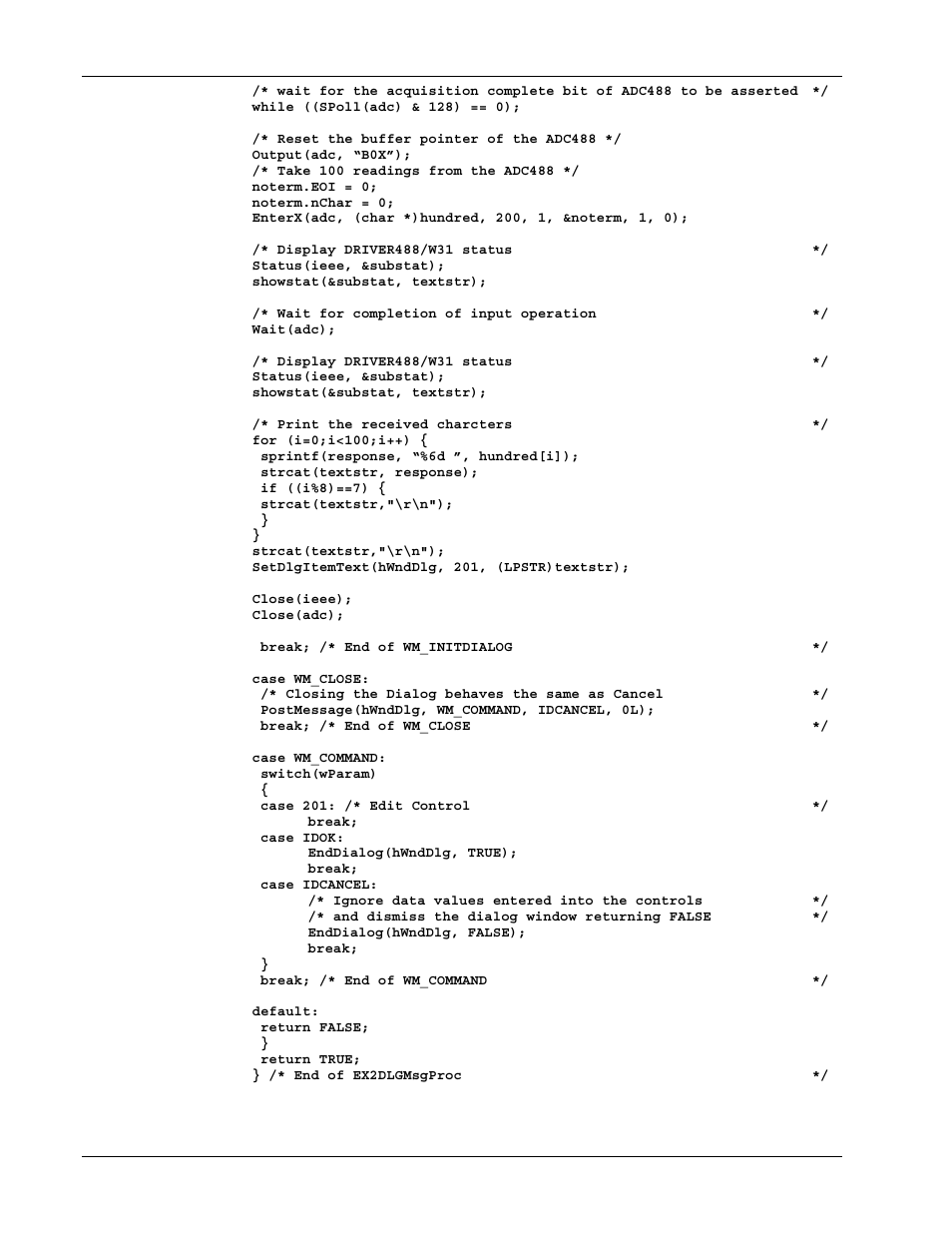 Measurement Computing Personal488 rev.3.0 For DOS & Windows 3.Xi User Manual | Page 237 / 400