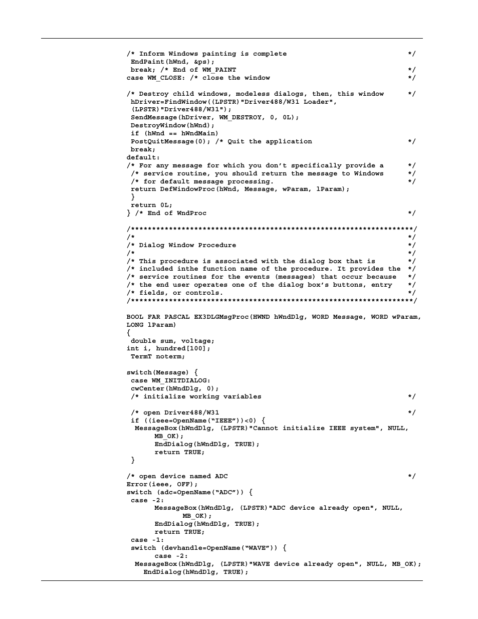 Measurement Computing Personal488 rev.3.0 For DOS & Windows 3.Xi User Manual | Page 243 / 400