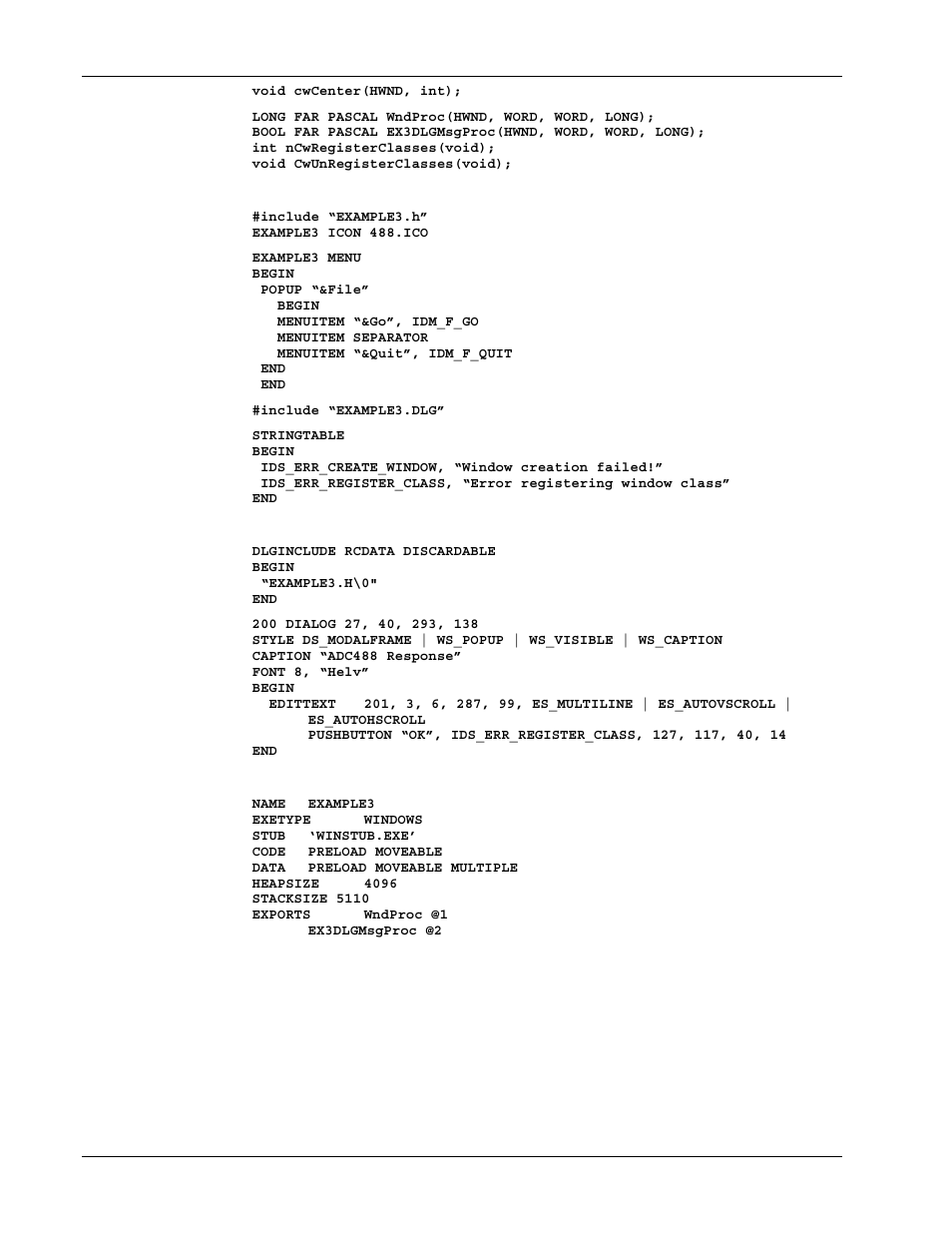 Command summary | Measurement Computing Personal488 rev.3.0 For DOS & Windows 3.Xi User Manual | Page 247 / 400