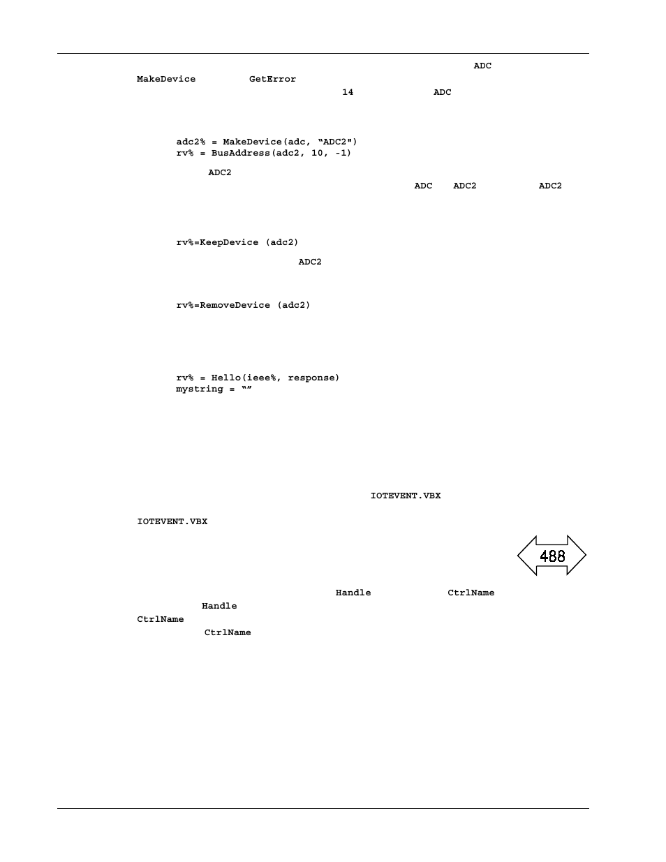 Confirming communications, Ieee 488 event custom control | Measurement Computing Personal488 rev.3.0 For DOS & Windows 3.Xi User Manual | Page 251 / 400