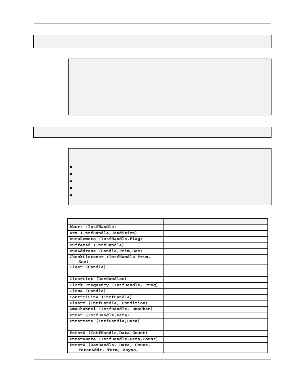 Chapter 14 - command summaries, Driver488/sub, c languages, Command summaries | Sub-chapters, Topics, Function descriptions | Measurement Computing Personal488 rev.3.0 For DOS & Windows 3.Xi User Manual | Page 278 / 400