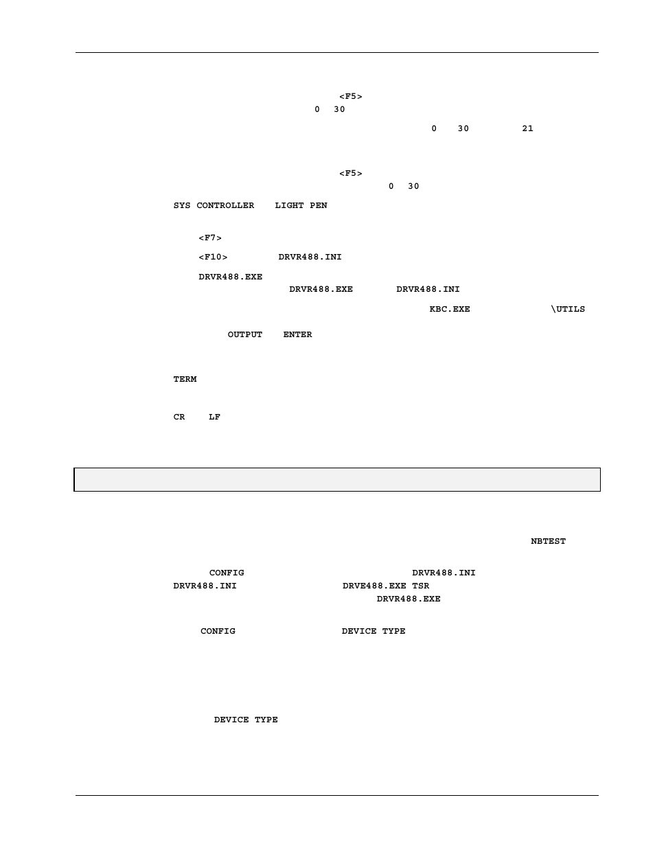 Driver488/sub | Measurement Computing Personal488 rev.3.0 For DOS & Windows 3.Xi User Manual | Page 374 / 400