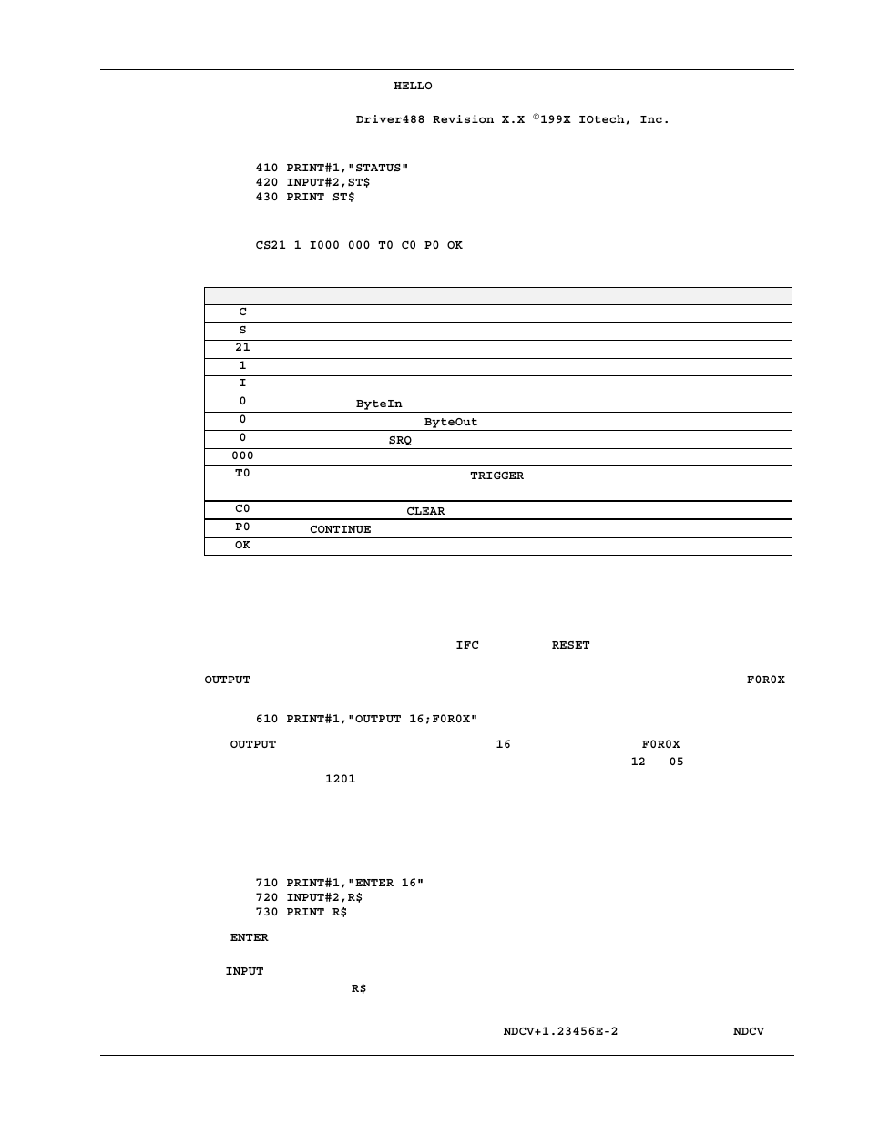 Configuration of the 195 dmm, Taking readings | Measurement Computing Personal488 rev.3.0 For DOS & Windows 3.Xi User Manual | Page 82 / 400