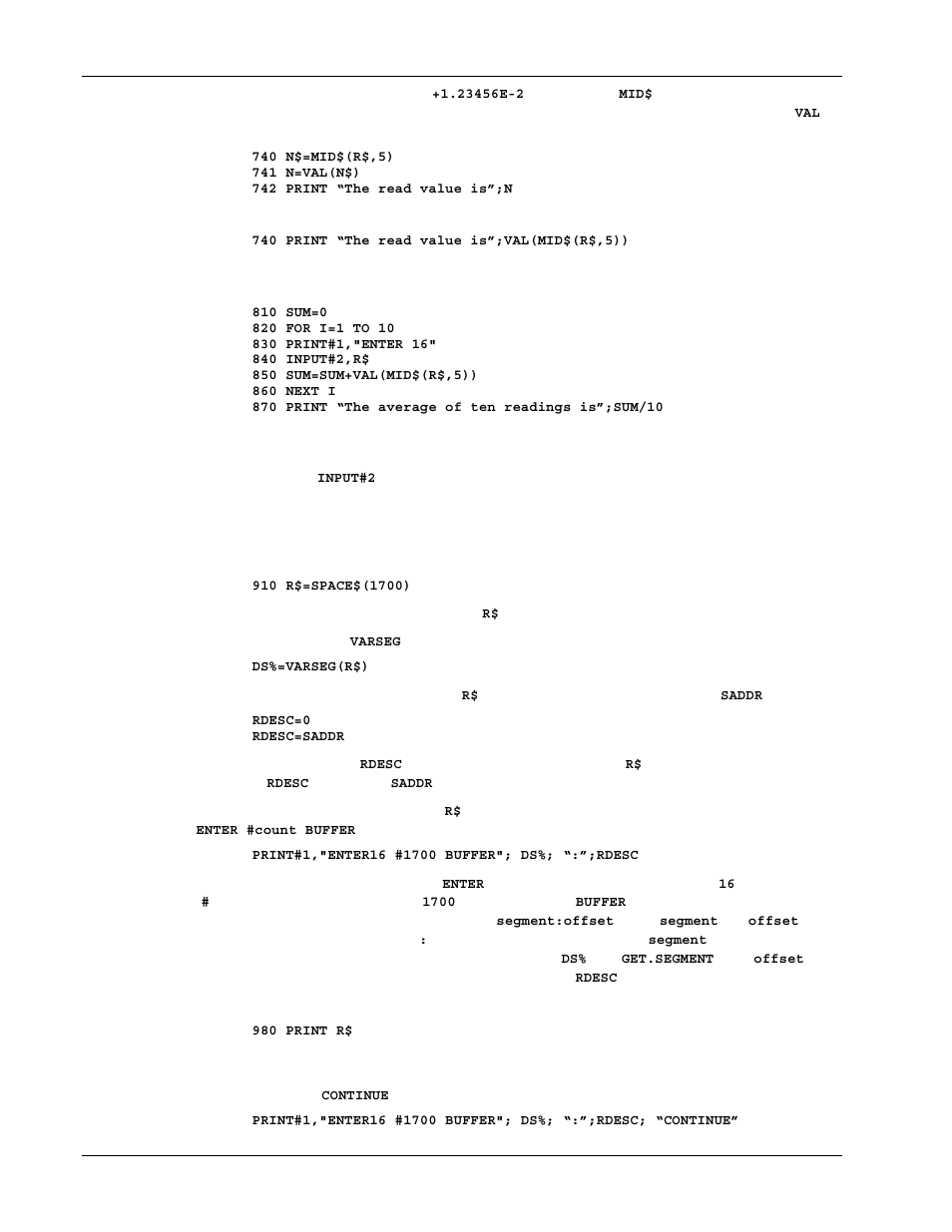Buffer transfers | Measurement Computing Personal488 rev.3.0 For DOS & Windows 3.Xi User Manual | Page 83 / 400