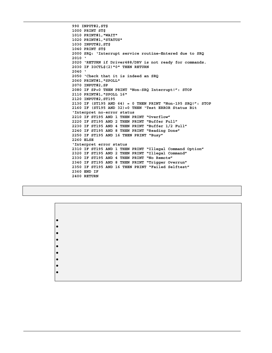 Turbo c, 8h. turbo c | Measurement Computing Personal488 rev.3.0 For DOS & Windows 3.Xi User Manual | Page 87 / 400