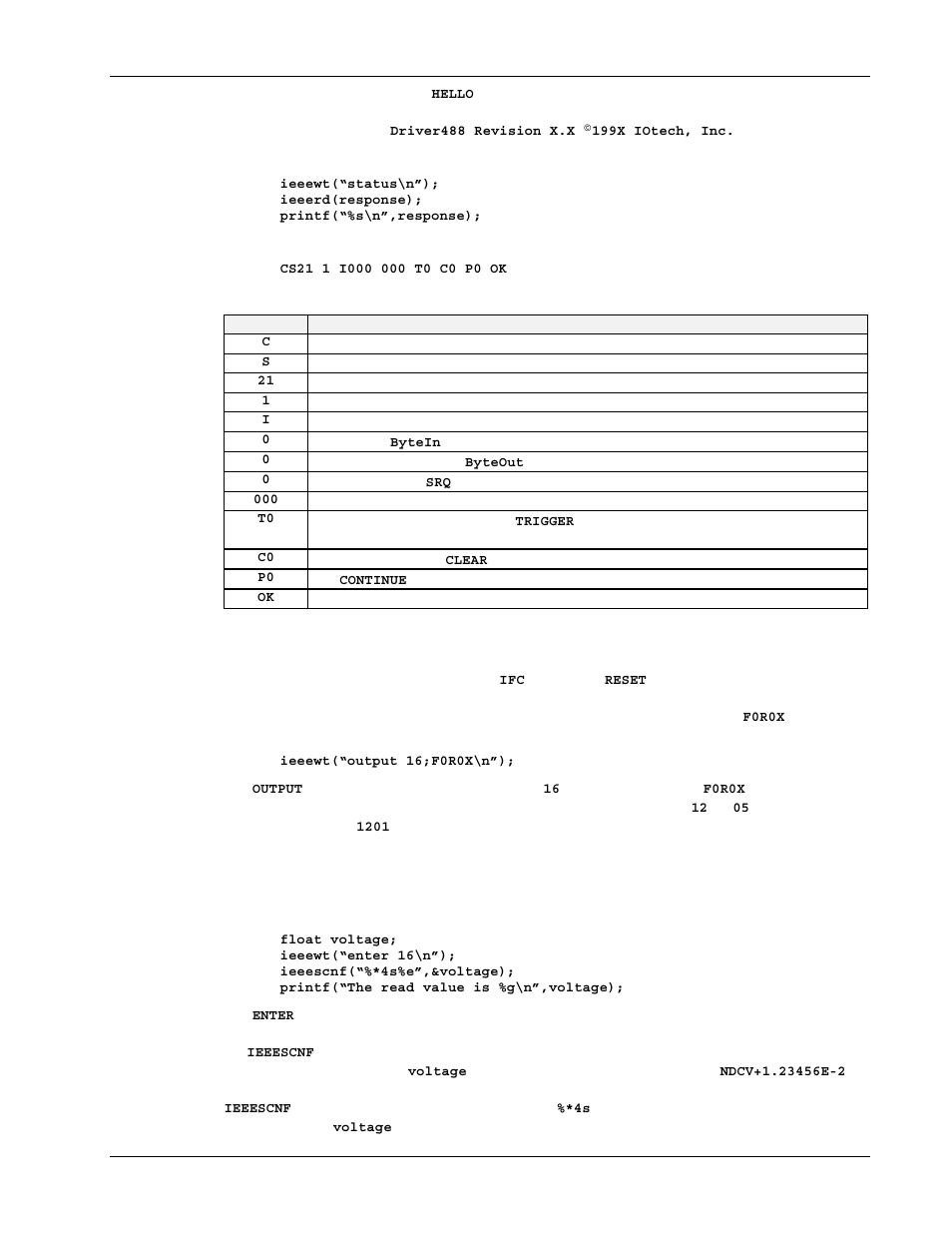 Configuration of the 195 dmm, Taking readings | Measurement Computing Personal488 rev.3.0 For DOS & Windows 3.Xi User Manual | Page 90 / 400