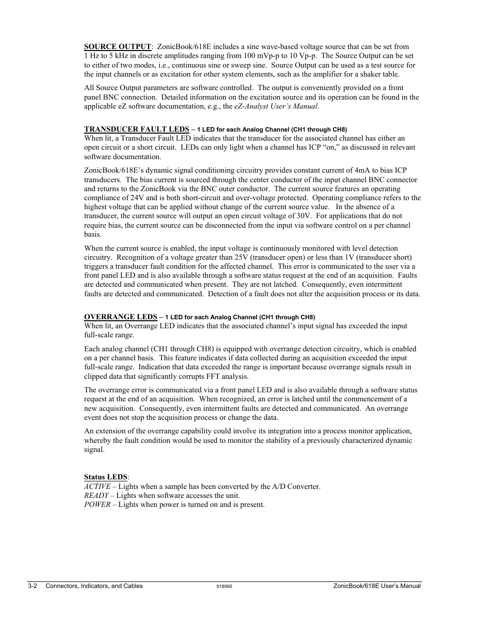Measurement Computing ZonicBook 618E rev.3.4 User Manual | Page 20 / 122