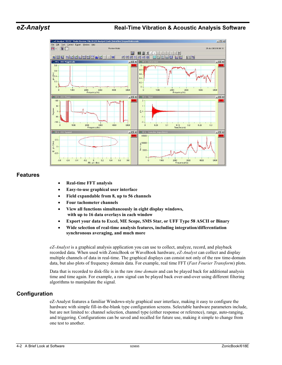 Ez-analyst | Measurement Computing ZonicBook 618E rev.3.4 User Manual | Page 26 / 122