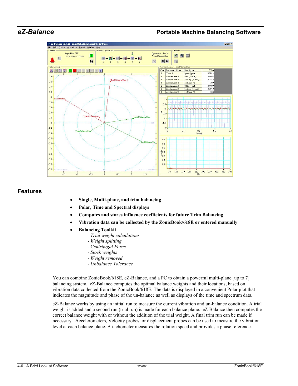 Ez-balance | Measurement Computing ZonicBook 618E rev.3.4 User Manual | Page 30 / 122