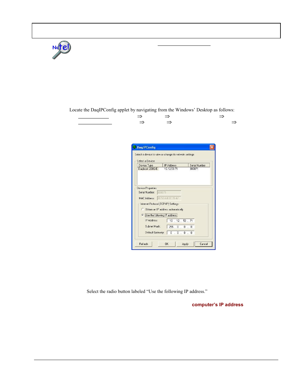 Step 6 | Measurement Computing WaveBook rev.5.3 User Manual | Page 37 / 154