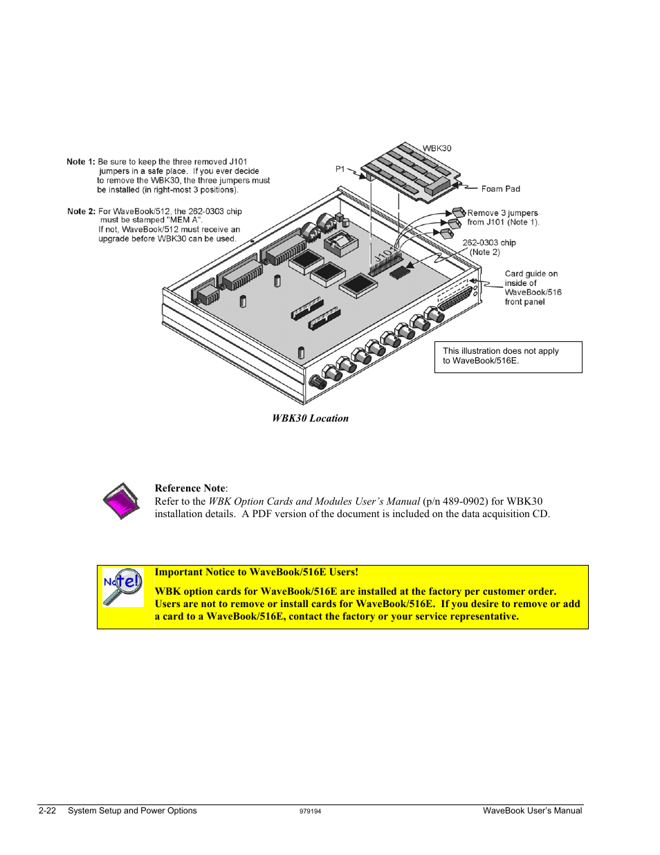 Wbk30 location | Measurement Computing WaveBook rev.5.3 User Manual | Page 42 / 154