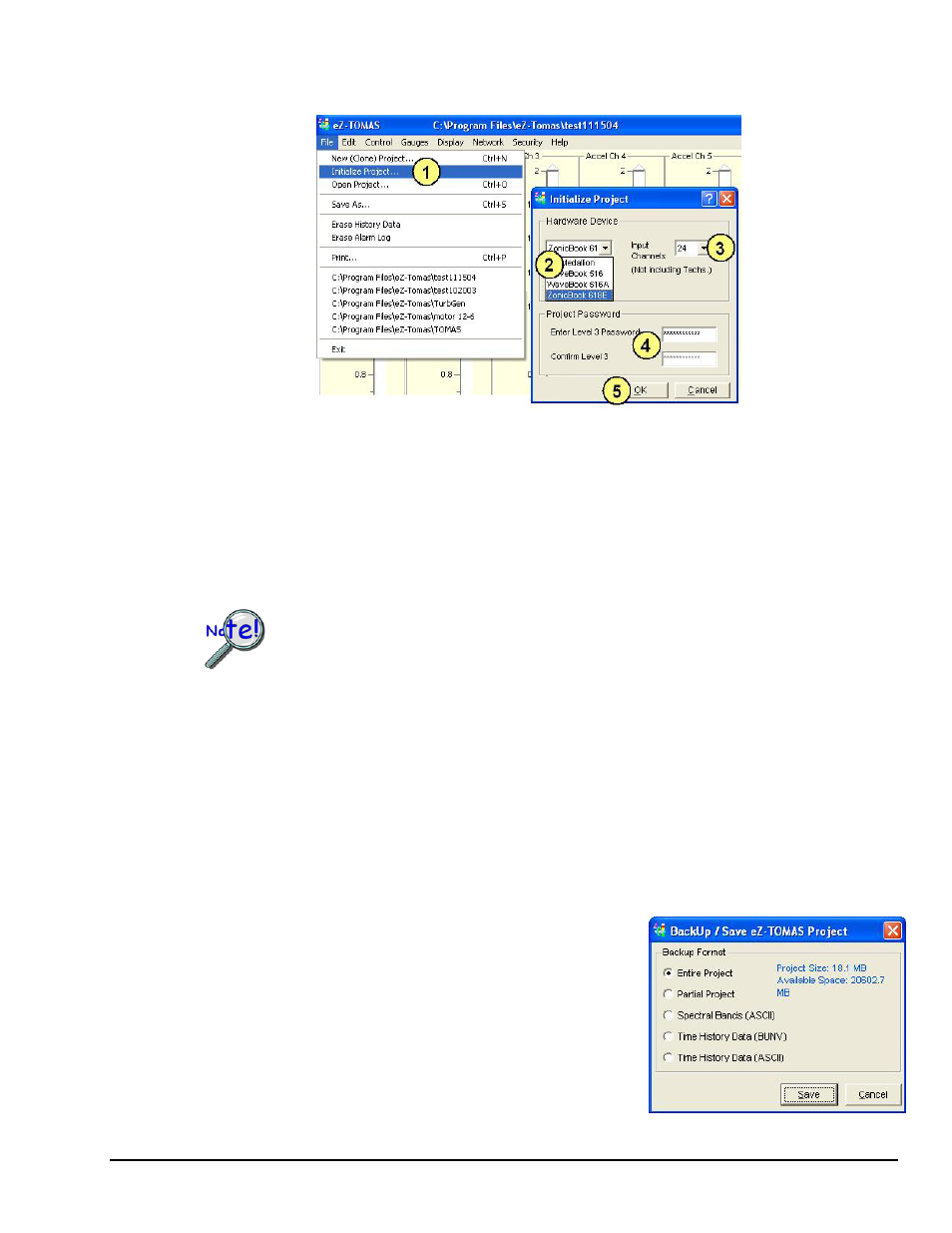 Save as | Measurement Computing eZ-TOMAS version 7.1.x User Manual | Page 14 / 108
