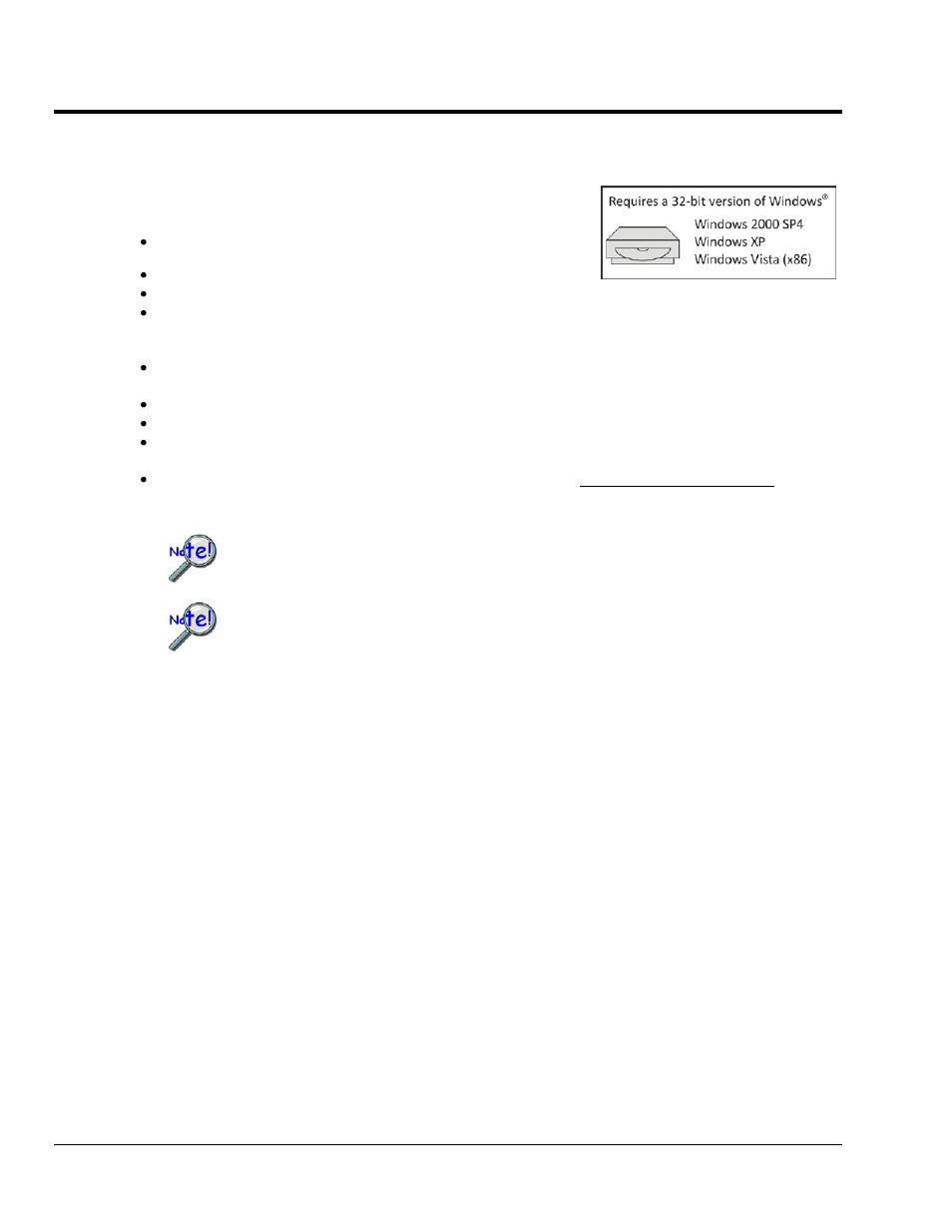 Installing and starting the application, System requirements, Software installation | Measurement Computing eZ-TOMAS version 7.1.x User Manual | Page 4 / 108