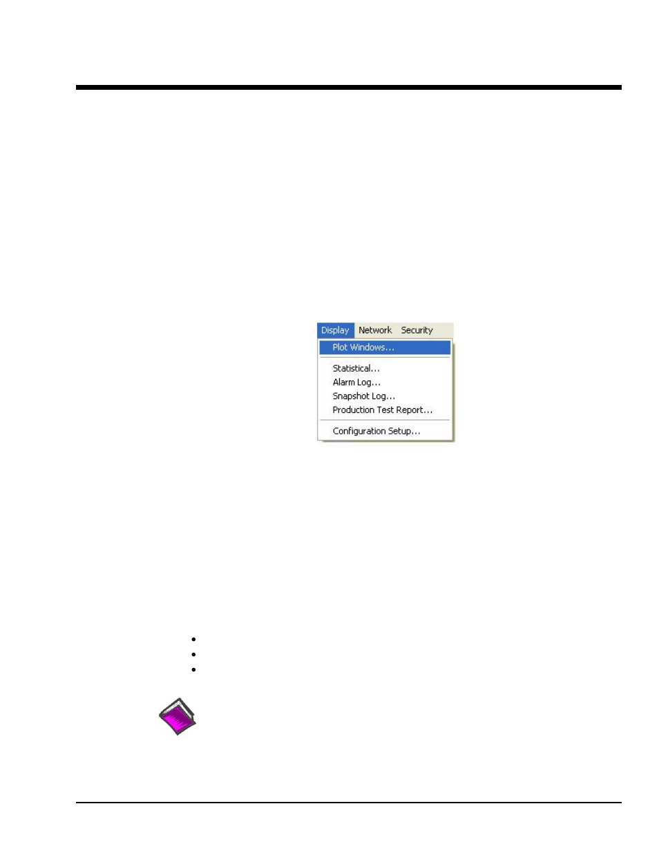 5 - display menu... plot windows, Display menu . . . plot windows 5, Introduction | Measurement Computing eZ-TOMAS version 7.1.x User Manual | Page 52 / 108