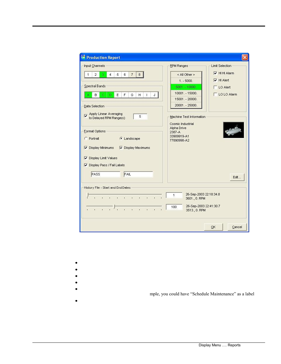 Production test report | Measurement Computing eZ-TOMAS version 7.1.x User Manual | Page 91 / 108