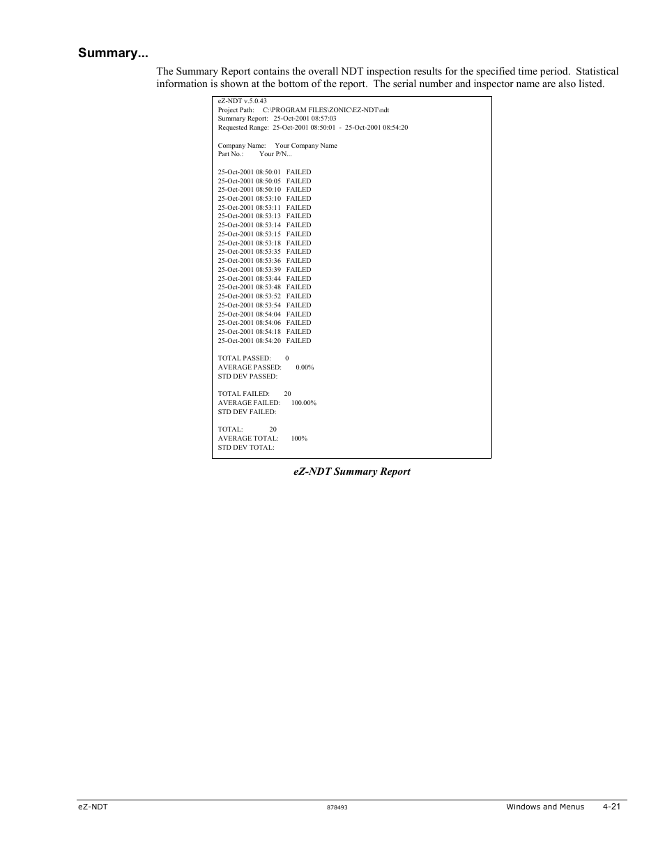 Summary | Measurement Computing eZ-NDT version 6.0.9 User Manual | Page 41 / 48
