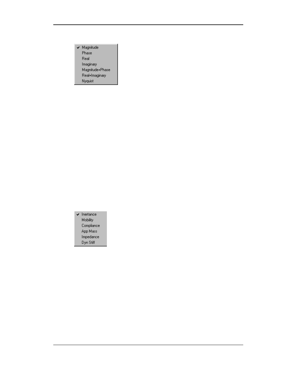 Complex displays, Transfer type | Measurement Computing eZ-Record rev.2.1 User Manual | Page 39 / 50